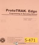 Southwestern Proto Trak Edge, 062503 Programming & Operations Manual 2004